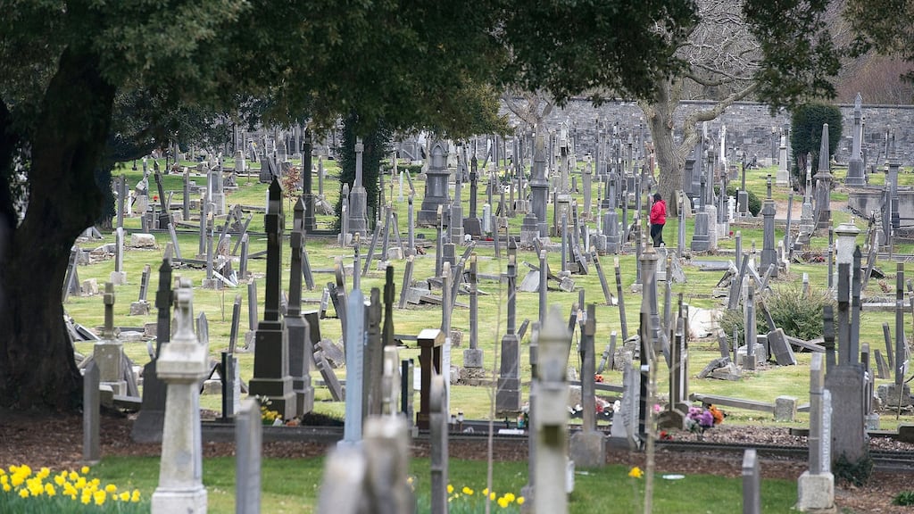 Glasnevin Cemetery: Tommy Graham, editor of History Ireland, will moderate a panel discussion about Glasnevin in 1916 on Sunday at 2pm. Photograph: Dave Meehan