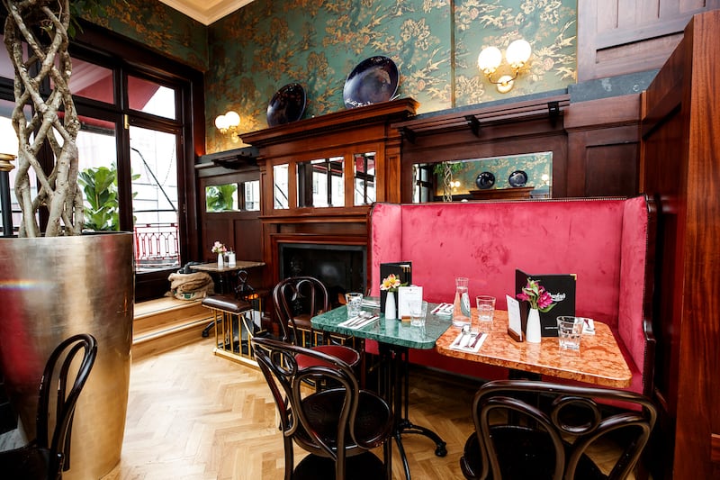Bewley’s of Grafton Street: the James Joyce room at the landmark Dublin cafe