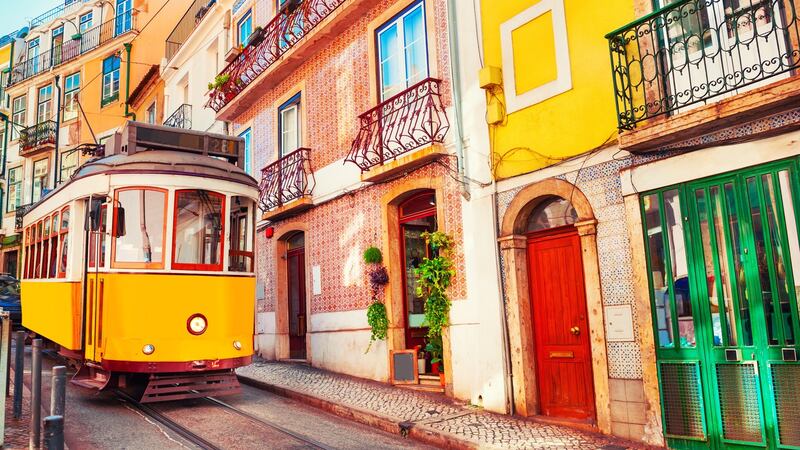There’s no shortage of things to see in the Portuguese capital, including its tram trips. Photograph: iStock