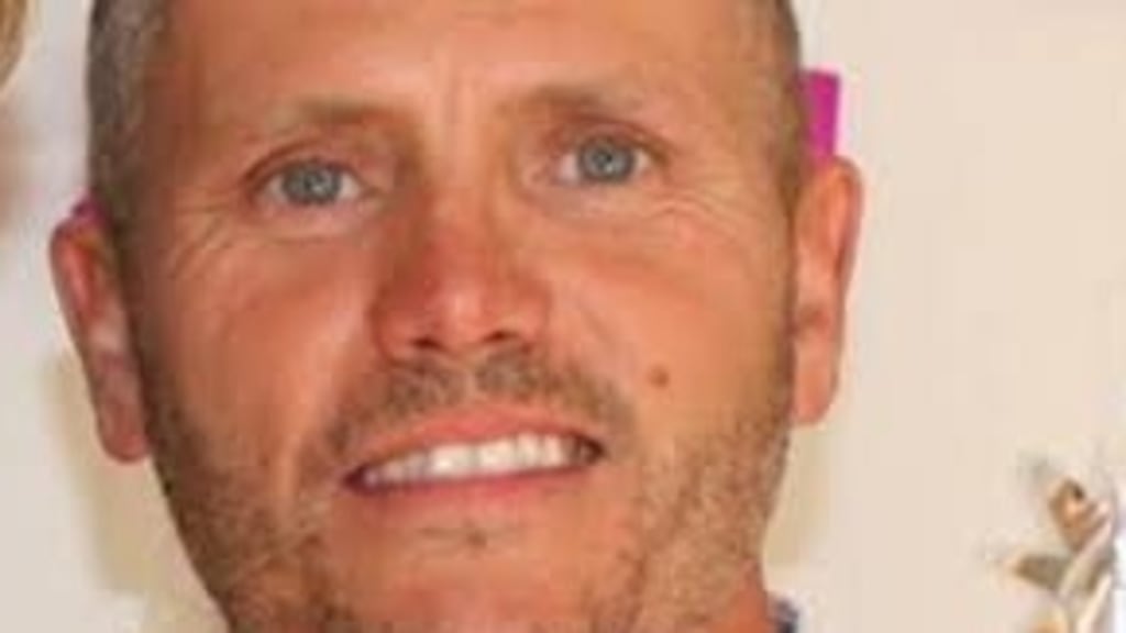 Brothers Alan (45, pictured) and Stephen (32) Harris were working on a sewage drain at Drumnigh Woods estate in Portmarnock, Co Dublin when the accident occurred last June.