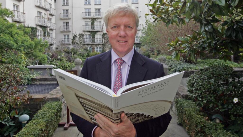 Restaurant Patrick Guilbaud co-owner Patrick Guilbaud. Photograph: Eric Luke