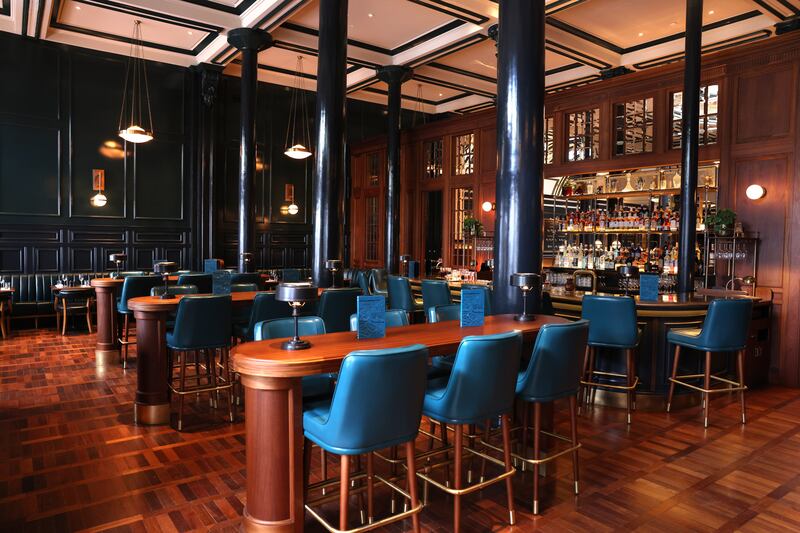 Will Beckett and Huw Gott have poured a multimillion pound fortune into the restoration of one of Dublin’s most notable buildings. Photograph: Dara Mac Dónaill/The Irish Times