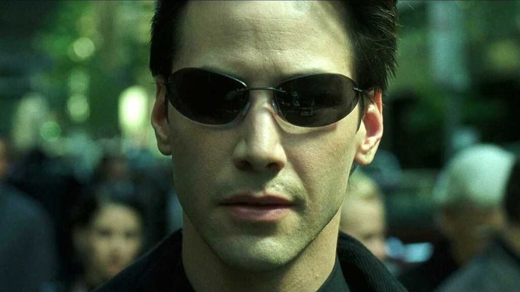 Keanu Reeves in The Martix. Photograph: Warner Bros