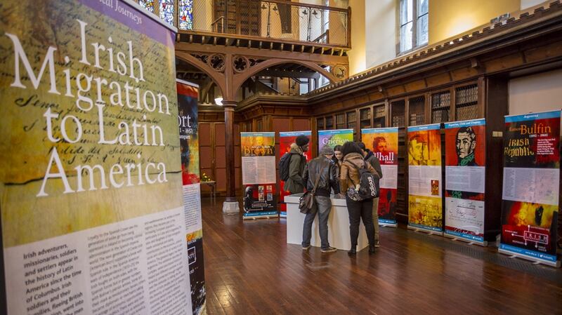 The Irish in Latin America, a travelling exhibition currently on view at NUI, Galway.