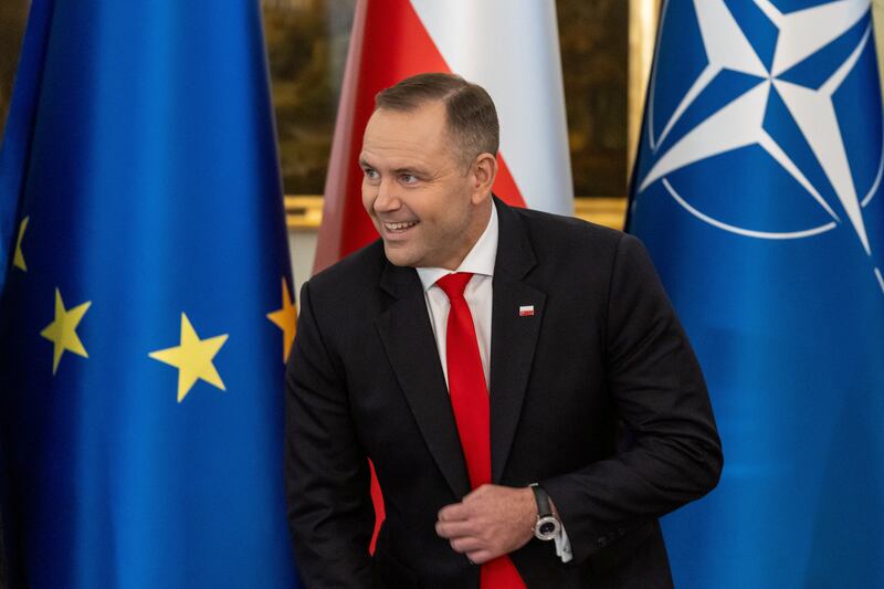 Polish president Karol Nawrocki. Photograph: /AFP via Getty Images