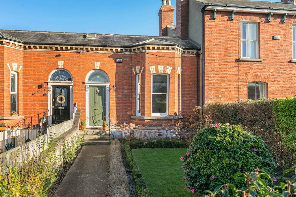 When the hydrangea and lavender are in full bloom, the garden is a joy to behold