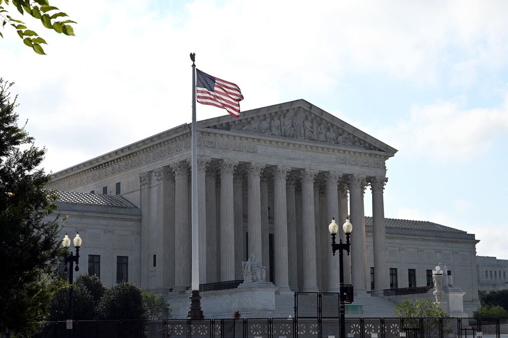 US supreme court in Washington: On Monday morning, the nine justices of the court will be back at work, hearing cases as part of a new law term. These cases could potentially have significant implications in crucial areas. Photograph: Daniel Slim/AFP