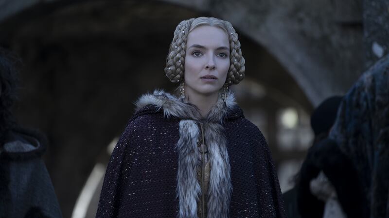 Jodie Comer in  The Last Duel. Photograph: Patrick Redmond for 20th Century Studios