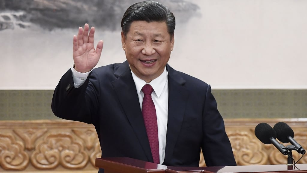 “Let’s remind ourselves that hundreds of thousands, perhaps millions, of Uighurs have been rounded up and sent to newly-built concentration camps... under a horrific regime of humiliation. This campaign of terror has been unleashed by President Xi Jinping (above)”. File photograph: Wang Zhao/AFP/Getty