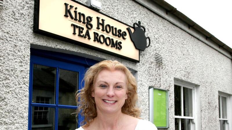 Dorothy Shannon of King House Tea Rooms, Boyle, which would be part of the Scattered Hotel plan. Photograph: Brian Farrell