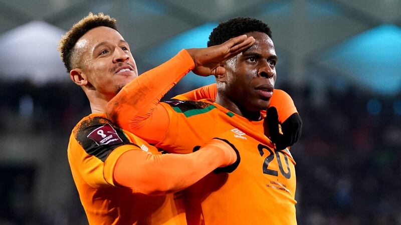 Callum Robinson and Chiedozie Ogbene are now the second and third names on Stephen Kenny’s teamsheet. Photograph: John Walton/PA