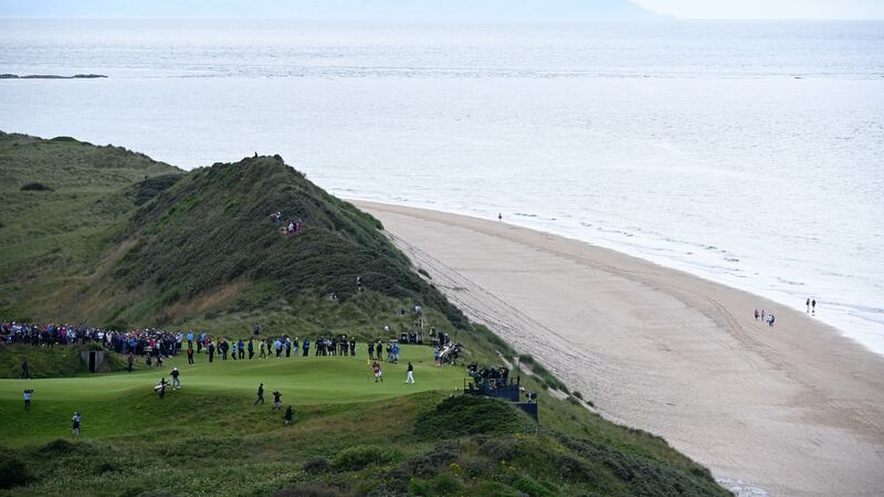 The Dunluce Links at Royal Portrush Golf Club forms part of the popular Causeway Coast Tournament. Photograph: Richard Heathcote/R&A/R&A via Getty Images