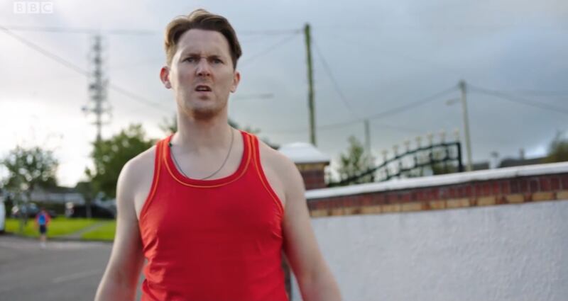 Actor Shane Casey in Young Offenders