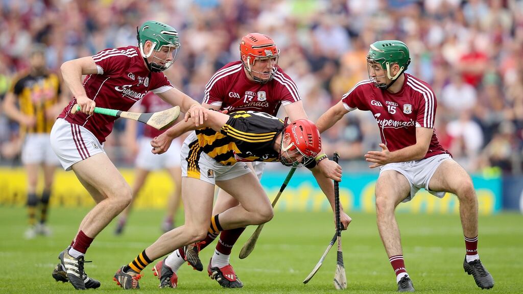 Galway’s hurlers had to wait until 2018 to play home games in the Leinster Championship. Photograph: Oisín Keniry
