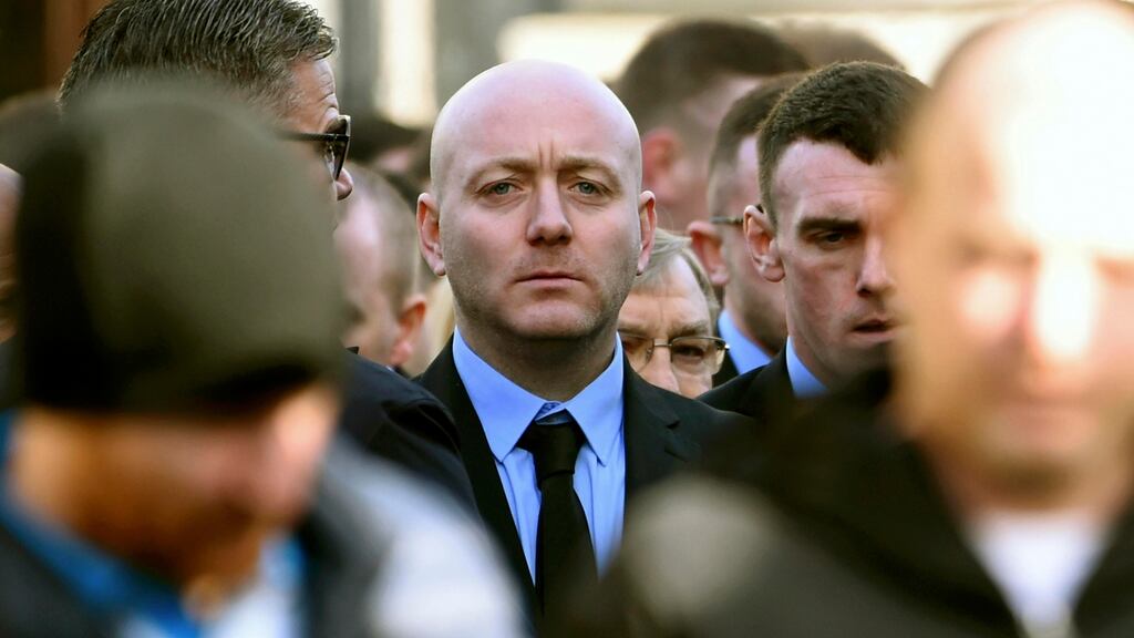 The Special Criminal Court has refused an application by Frederick ‘Freddie’ Thompson (centre) to have a murder charge against him dismissed. File photograph: Reuters.