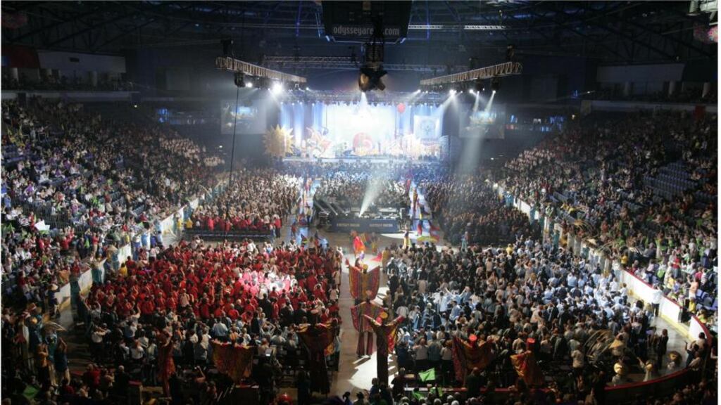 Belfast’s Odyssey Arena will host the BBC Sports Personality of the Year show on December 20th. Photo: Dara Mac Dónaill/The Irish Times