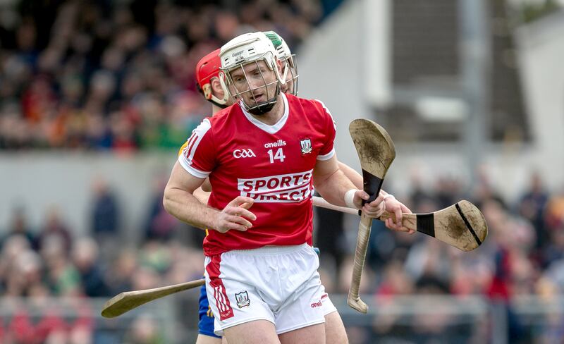 Patrick Horgan of Cork after scoring a goal against Clare at Cusack Park, Ennis on February 4th. Photograph: Natasha Barton/Inpho