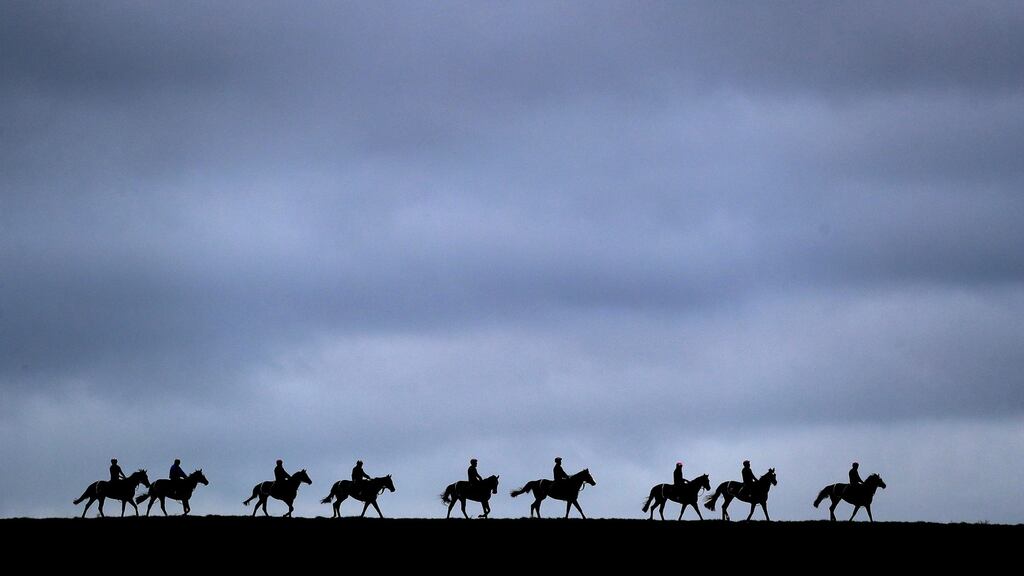 The British Horseracing Authority has outlined a plan to begin racing again in June. Photo: Mike Egerton/PA Wire