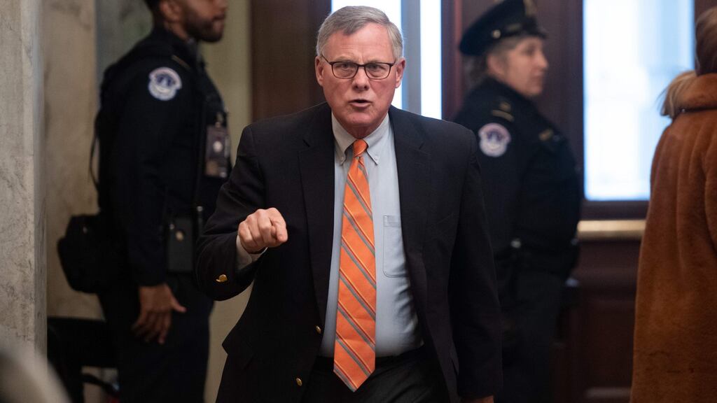 US Senator Richard Burr reportedly sold sold between $628,000 (€ 587,000) and $1.7 million (€ 1.5m) worth of stock on February 13th. Photograph: Saul Loeb/AFP