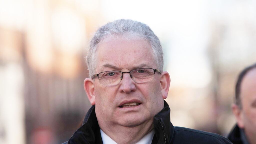 HSE director general  Tony O Brien arrives at Leinster House for a Public Accounts Committe meeting at Leinster House on Tuesday. Photograph: Gareth Chaney Collins