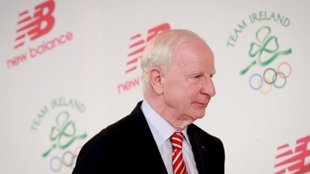 Former OCI President Pat Hickey has claimed there are significant inaccuracie sin Justice Carroll Moran’s report on the Rio ticket touting controversy. Photograph: James Crombie/Inpho