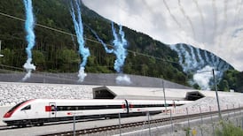 Blocked rail tunnel in Switzerland raises concerns about pan-European trade routes