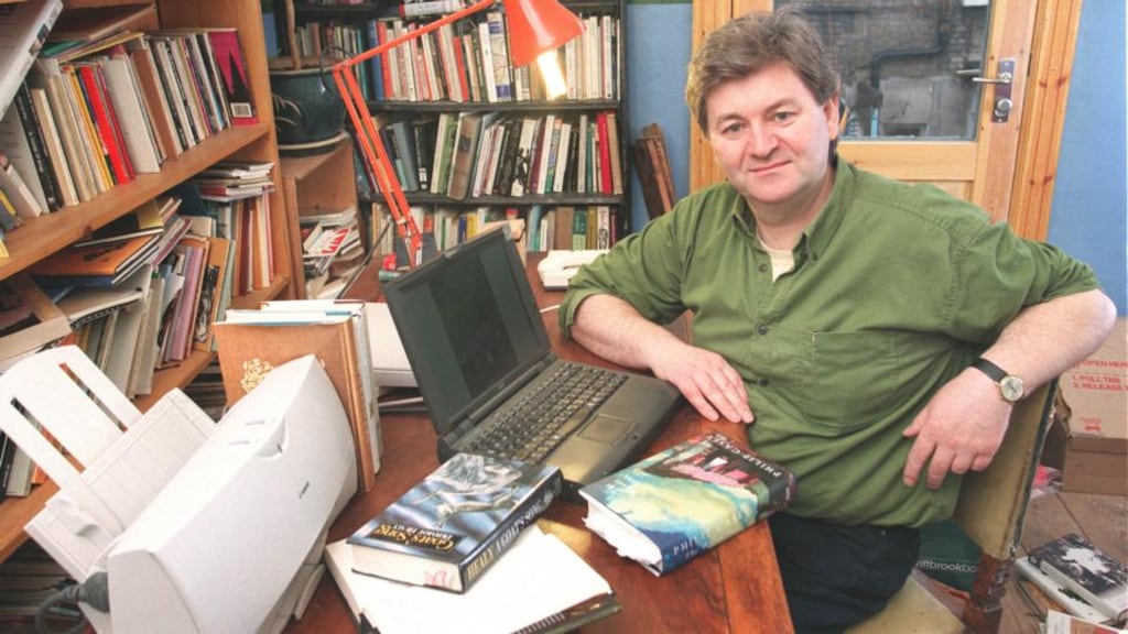 Philip Casey in 1999: That Casey is held in high regard by his peers is reflected in the fact that tonight’s event could not be opened to the public due to limitations of space, because so many of Casey’s literary colleagues wanted to be there in person to celebrate the man and the work. Photograph: Matt Kavanagh