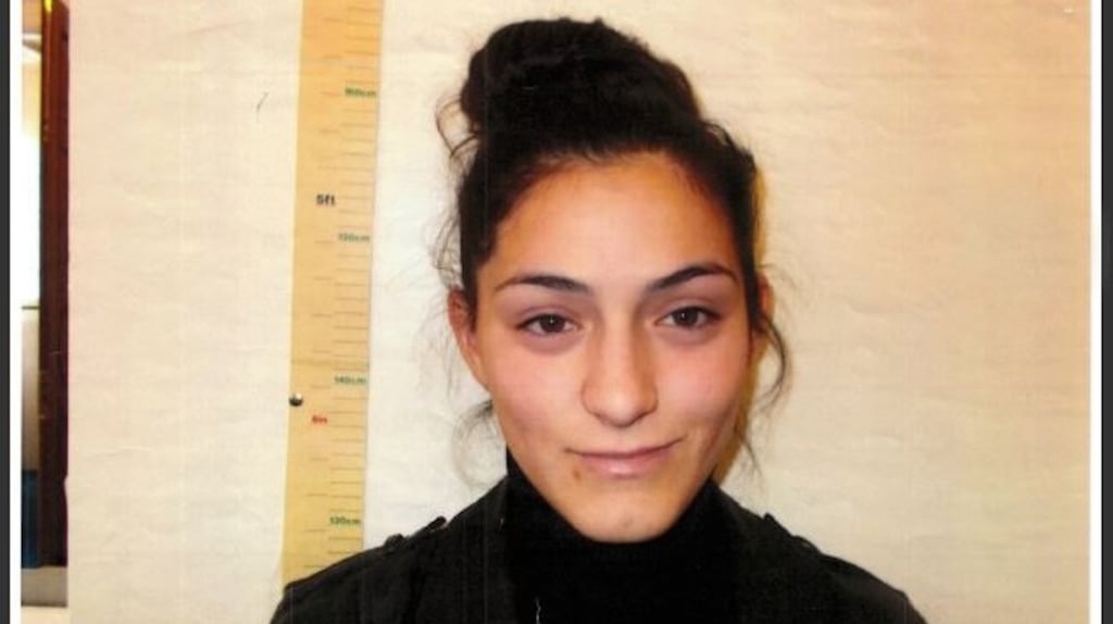 Evigena Filaj  is described as being 5ft 2in in height, with a slim build, brown eyes and black hair. Photograph: Garda Press Office