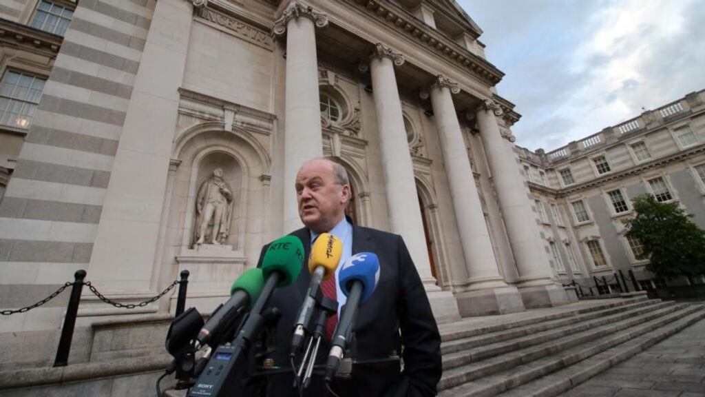 ‘Were the department’s concerns about other asset sales and borrower relationships legitimate?’ Above, Minister for Finance, Michael Noonan. Photograph: Nick Bradshaw