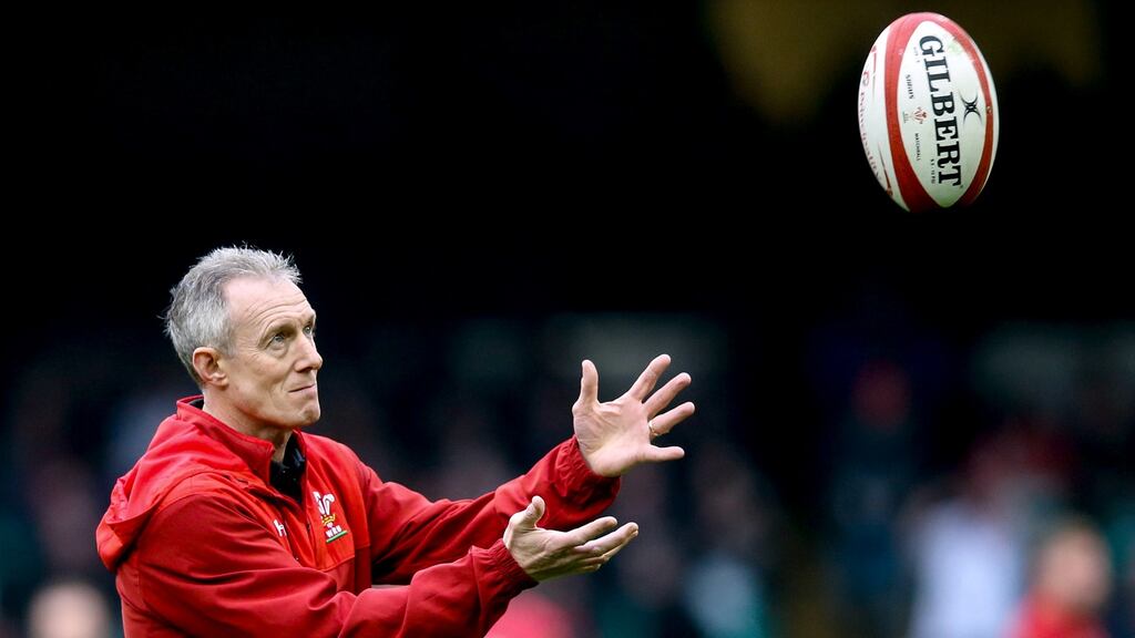 Wales assistant coach Rob Howley: ‘I am quite saddened. It’s uncertain times, which is disappointing. There is a lot of frustration.’ Photograph: Andrew Fosker/Inpho.