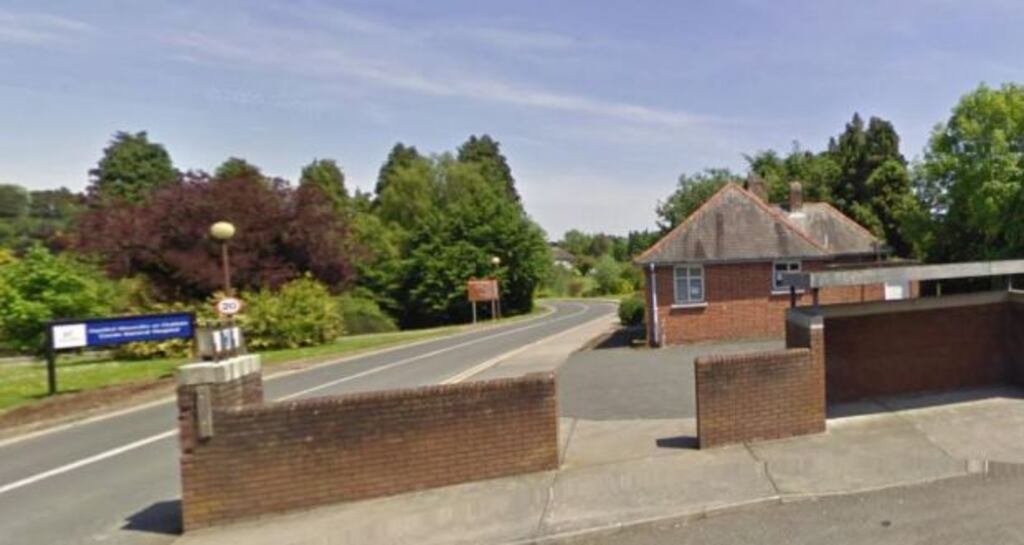 An investigation is under way following the death of a baby during birth at Cavan General Hospital (above). Image: Google Street View