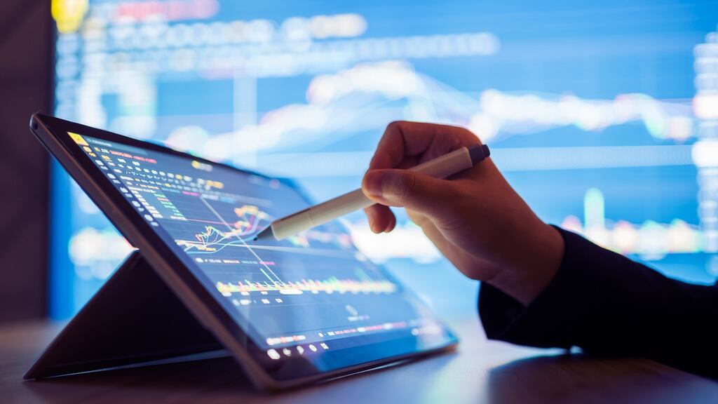 Previously profitable tech stocks suffered badly last week as bond yields spiked. Photograph: iStock