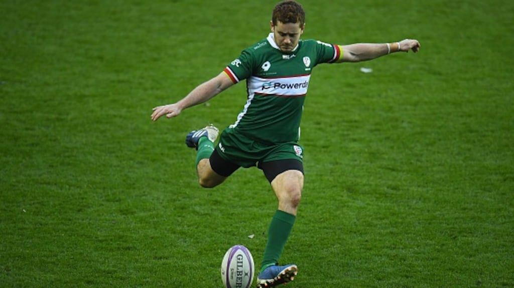 Former Ulster outhalf Paddy Jackson in action for his latest club London Irish. Photograph: Harry Trump/Getty Images