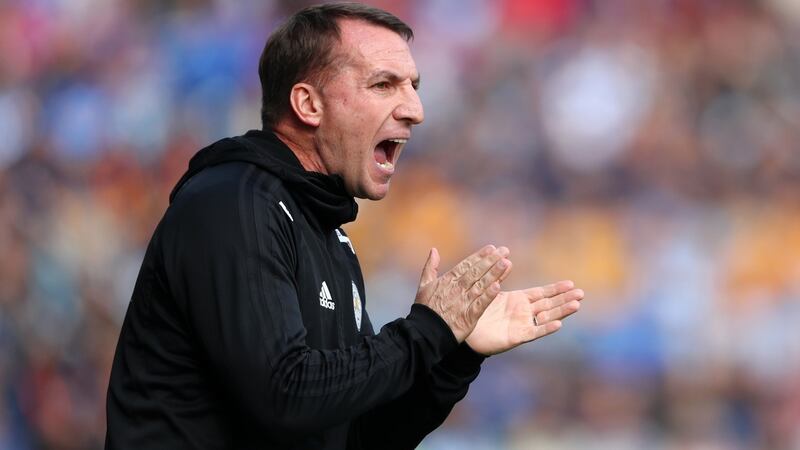 Brendan Rodgers continued his excellent start as Leicester City manager. Photograph: Matthew Lewis/Getty Images