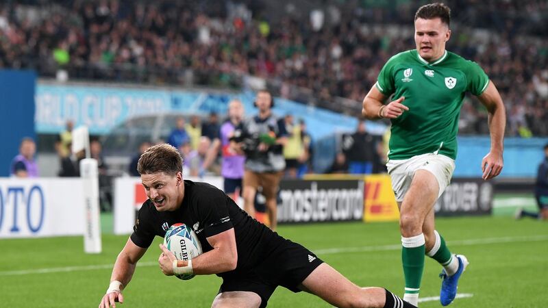 Ireland were well beaten by the All Blacks in the 2019 semi-finals. Photograph: Andrew Cornaga/Inpho