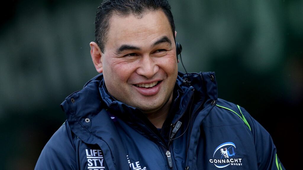 Connacht coach Pat Lam: “It would be a massive credit if we can get out of this 16 games in the top four.”Photograph: Ryan Byrne/Inpho