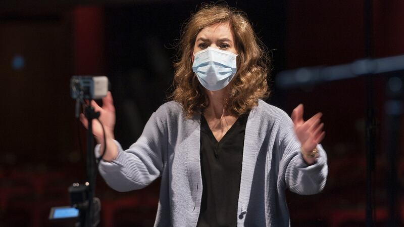 Elaine Kelly in rehearsal. Photograph: Pat Redmond