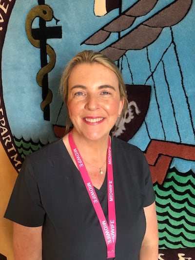 Pauline Tarpey began her career as a staff midwife and moved to a management role in 2017.