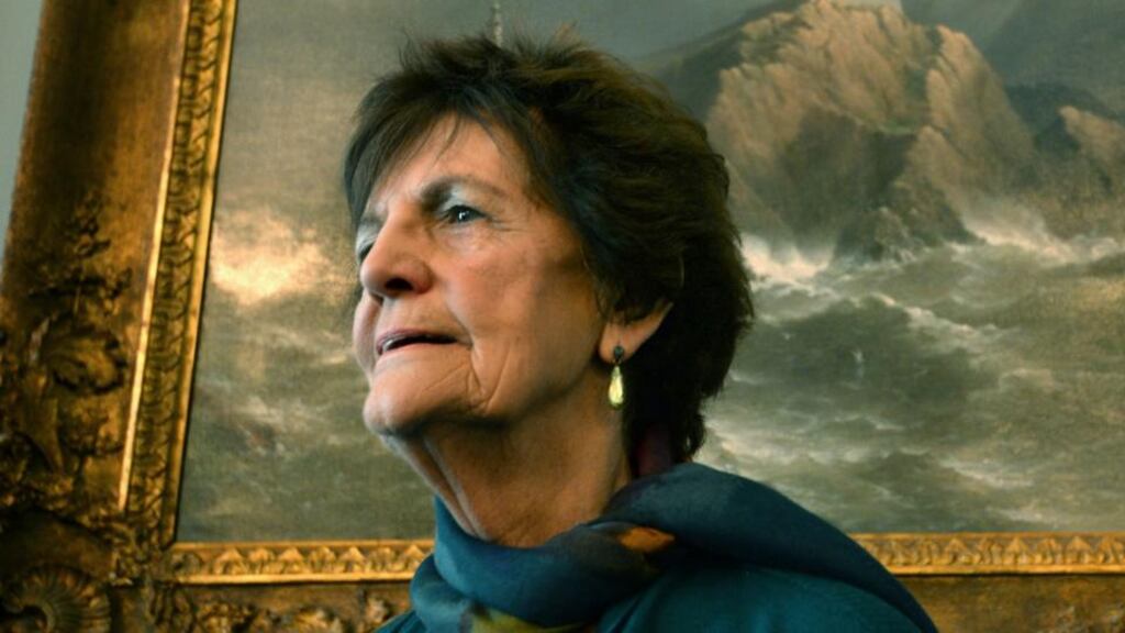 Philomena Lee has said she hopes that telling her story of how she was forced to give up her son for adoption at a mother and baby home in the 1950s will help other women of her generation in a similar situation to tell their stories and trace their children. Photograph: Brenda Fitzsimons/The Irish Times.