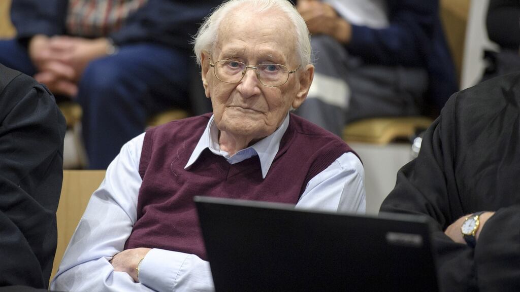 Oskar Gröning, who died before beginning a four year sentence handed down in 2015. Photograph: Hans-Jurgen Wege/Getty Images