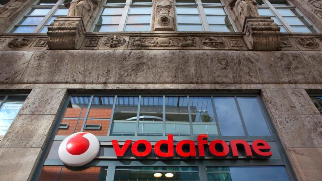 It appears likely that Vodafone shareholders will receive a mixture of Verizon shares and cash. Photograph: Krisztian Bocsi/Bloomberg
