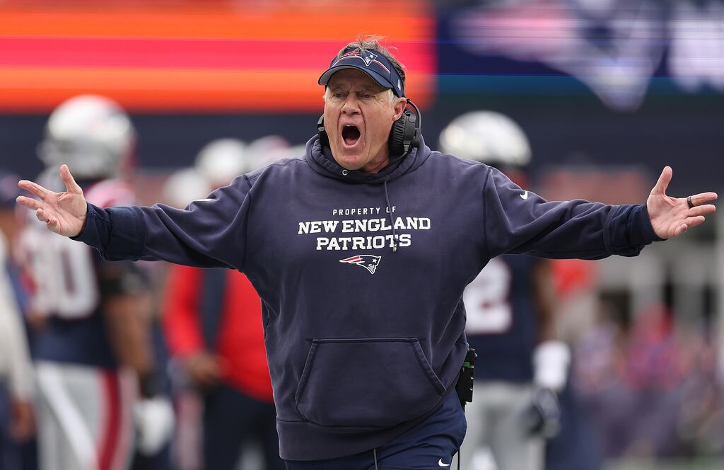Bill Belichick: has led the New England Patriots to six Super Bowl titles during a long NFL coaching career. Photograph: Maddie Meyer/Getty Images