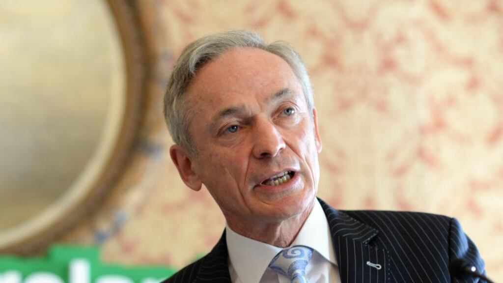 Minister for Enterprise Richard Bruton has refused calls Sinn Féin leader Gerry Adams TD and Fianna Fáil leader Micheál Martin TD for a formal commission of investigation into the sales process around Nama’s Project Eagle. File photograph: Eric Luke The Irish Times