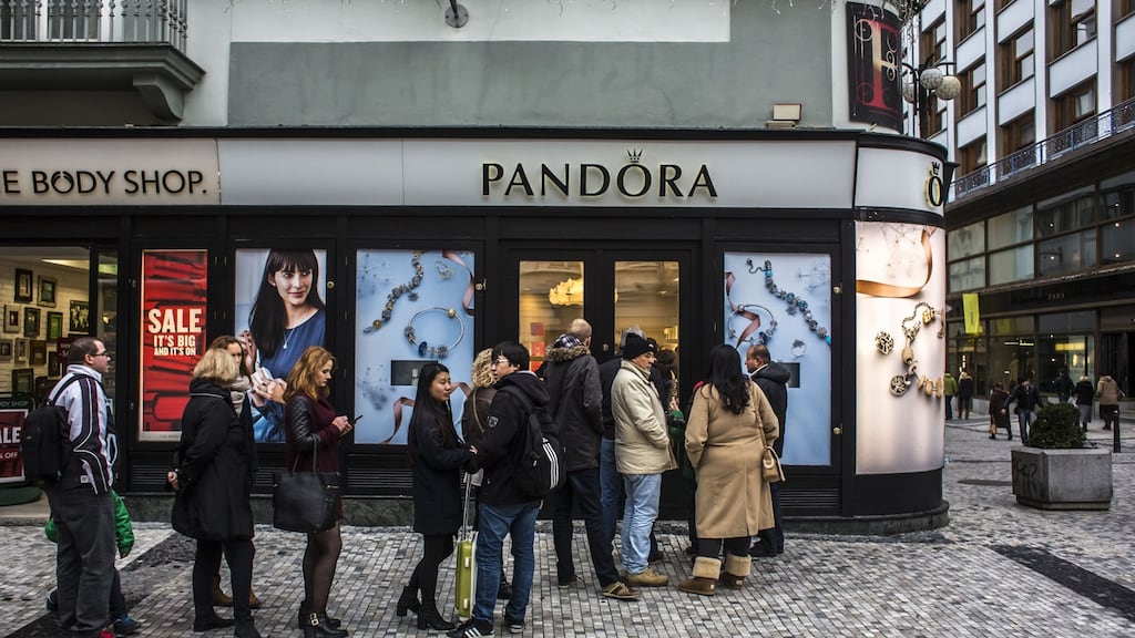 Pandora’s fourth-quarter revenue of 2015 rose about 36 per cent.   Photograph: Martin Divisek/Bloomberg