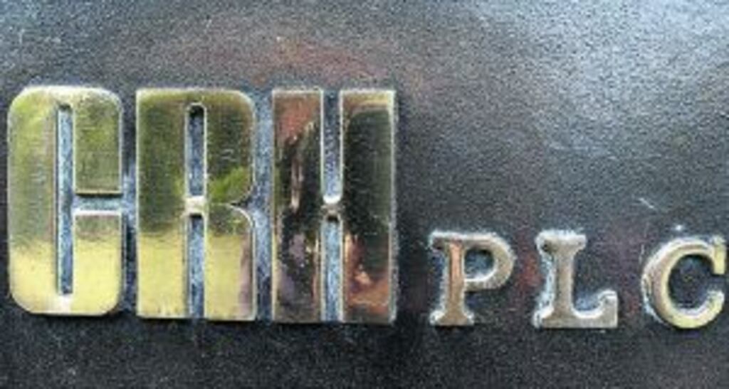 CRH shares were up 3.9 per cent to €24.36 in trading at lunchtime after news of talks over Bruno Lafont’s role were confirmed