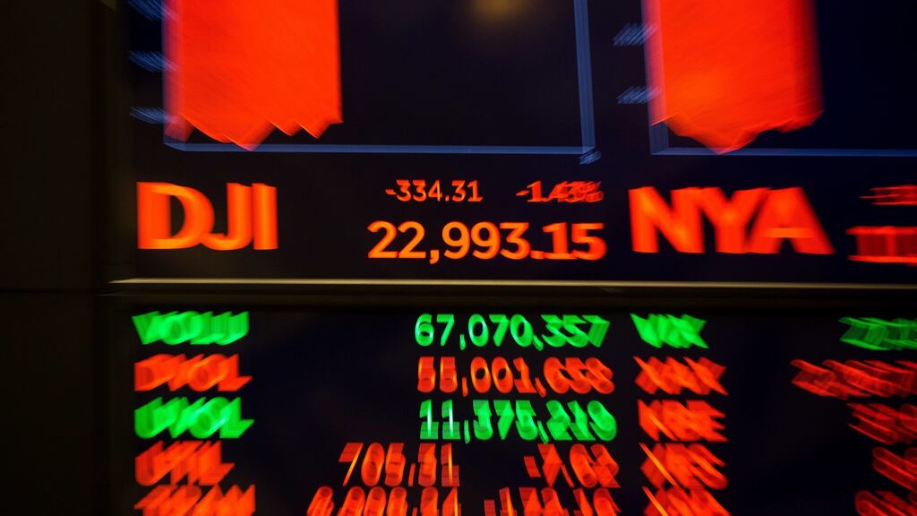 US stocks looked to pare declines after a shaky start. Photograph: Bloomberg