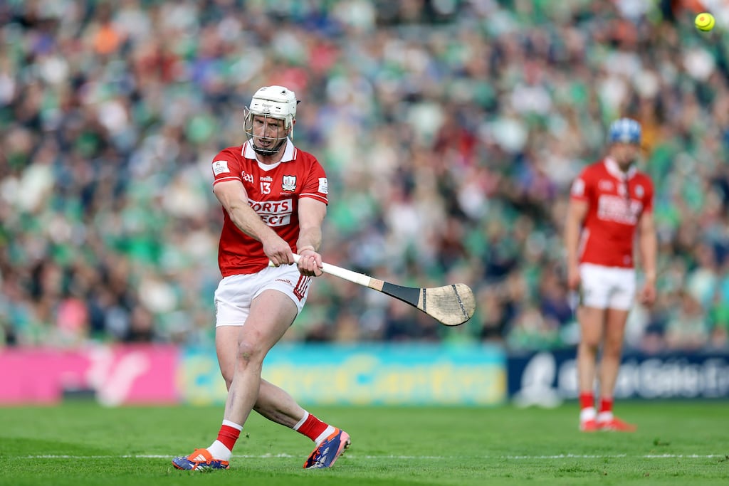 Patrick Horgan during the Munster Final against Limerick at the Gaelic Grounds in June. Photograph: Laszlo Geczo/Inpho