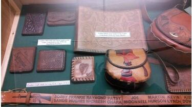 Leatherwork by republican prisoners