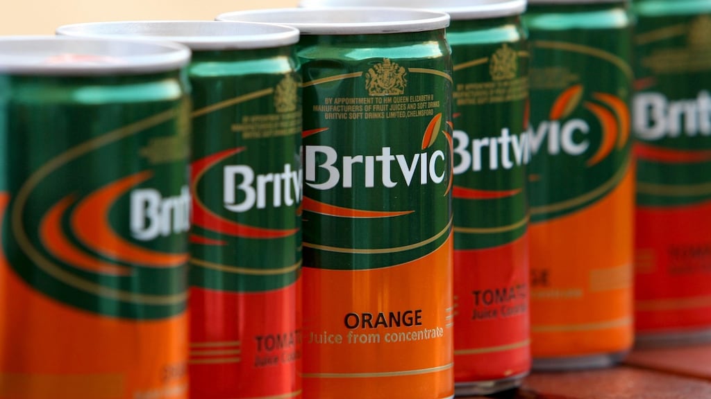 Britvic said its portfolio of low and no sugar brands delivered another strong financial performance in Ireland. Photograph: Chris Radburn/PA Wire