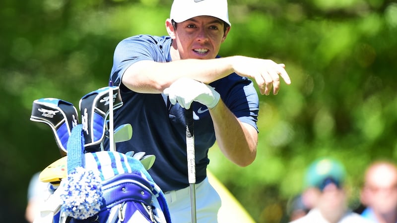 Hole-in-one puts pep in Rory McIlroy’s Augusta step